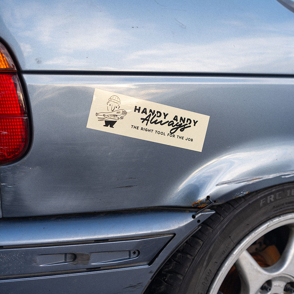 Hand Andy Slap Sticker